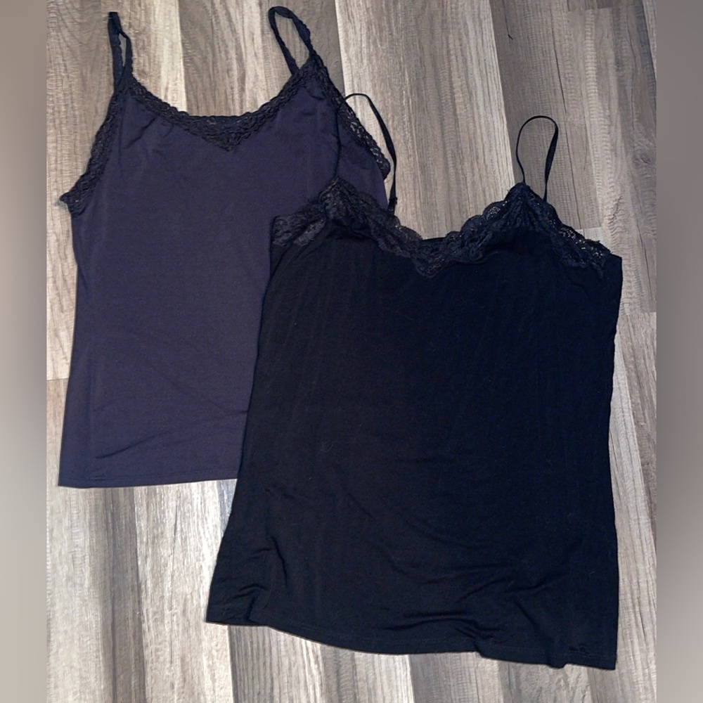 2 pack tank tops lacy